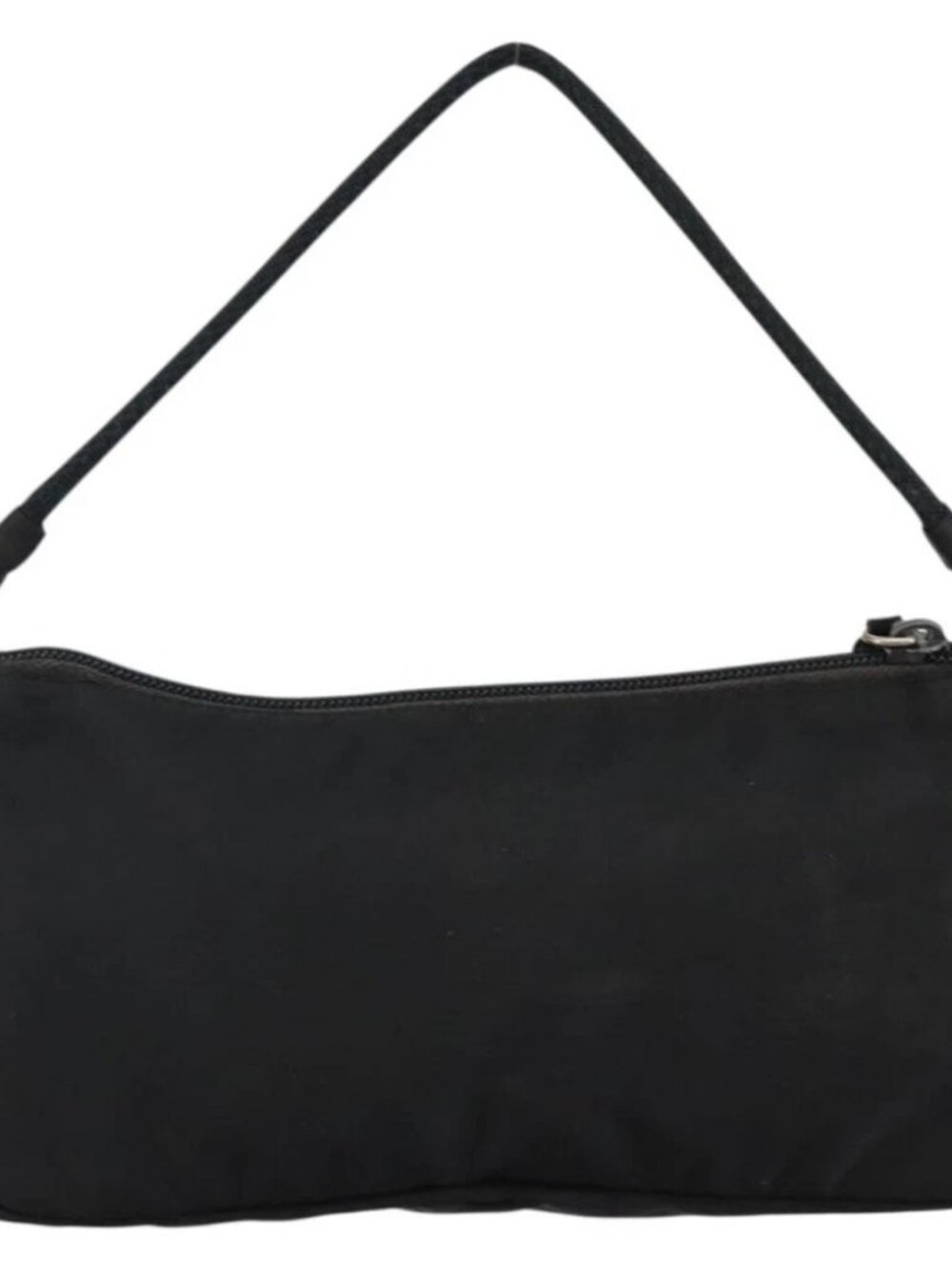 PRADA Accessory Pouch Nylon Black Silver Auth - Picture 3 of 15